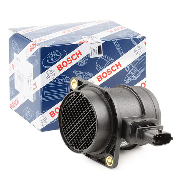 Czujnik przepływu powietrza, przepływomierz powietrza M.A.F. Bosch 0281002980 cena, od 77,44 USD