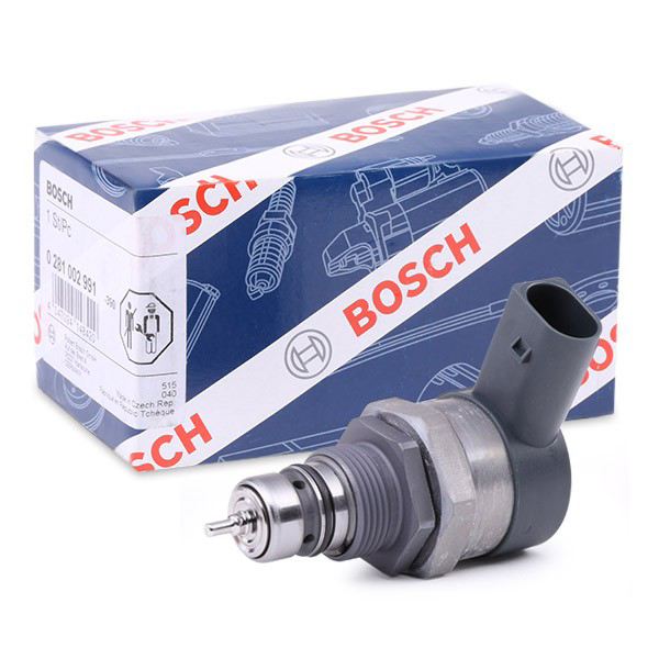 Regulator ciśnienia paliwa w listwie paliwowej 0281002991 Bosch