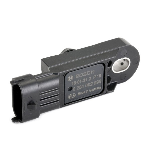 Czujnik ciśnienia doładowania (powietrza w turbinę) Bosch 0281002996 cena, od 28,02 USD