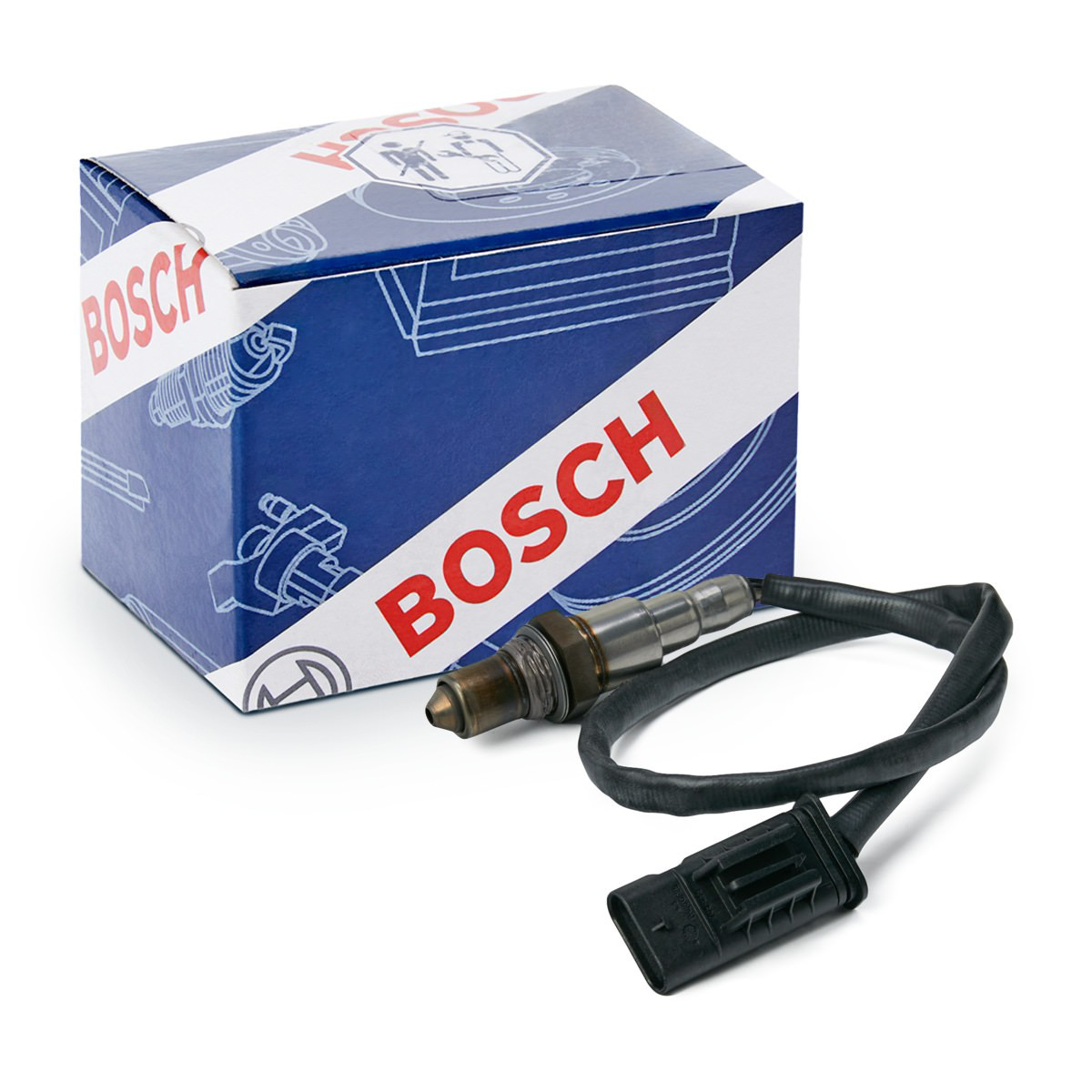 Do koszyka 0281004746 Bosch Sonda lambda czujnik tlenu po katalizatorze