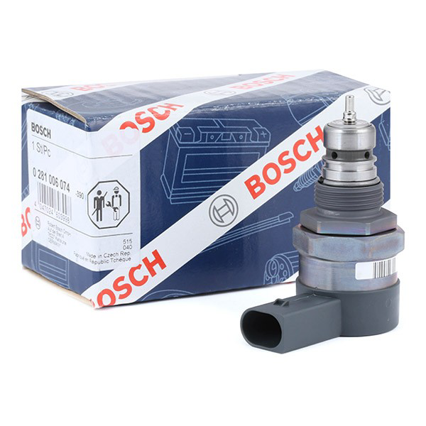 Regulator ciśnienia paliwa w listwie paliwowej 0281006074 Bosch