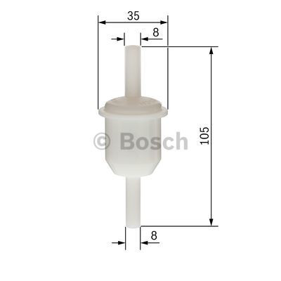 Filtr paliwa Bosch 0450904058