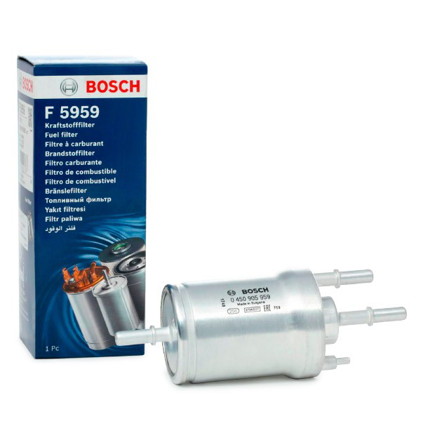 Do koszyka 0450905959 Bosch Filtr paliwa