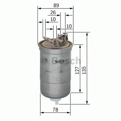 Filtr paliwa Bosch 0450906429 cena, od 17,22 USD