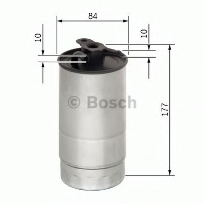 Filtr paliwa 0450906451 Bosch
