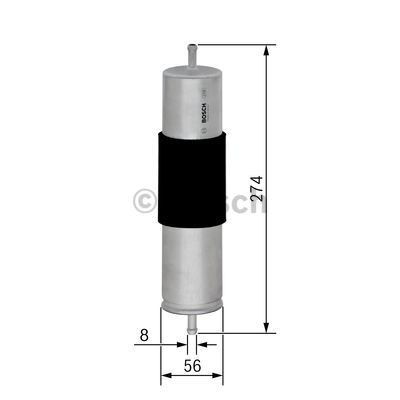Filtr paliwa Bosch 0450906463
