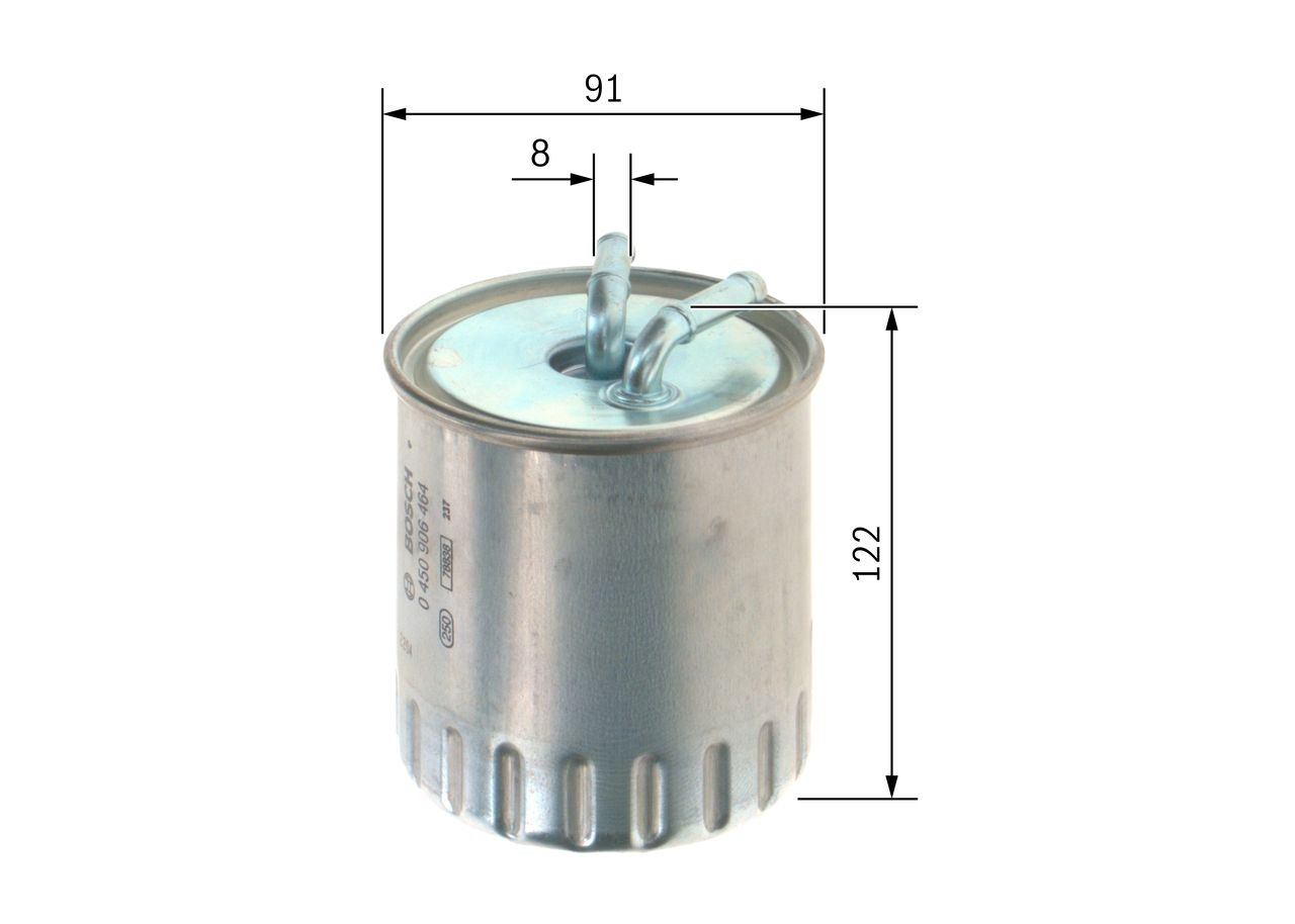 0450906464 Bosch Filtr paliwa
