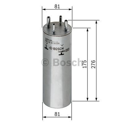 0450906467 Bosch Filtr paliwa