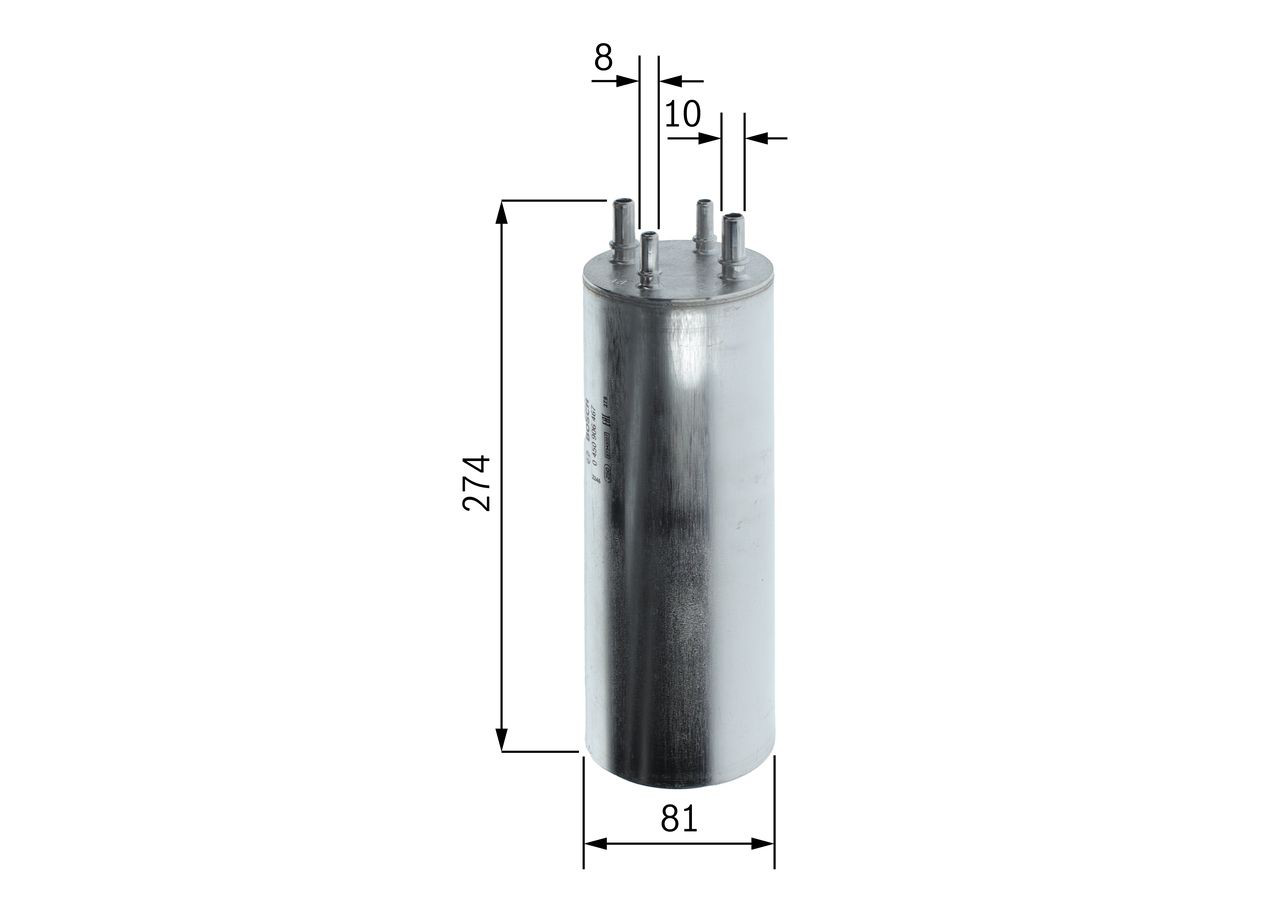 Filtr paliwa Bosch 0450906467 cena, od 37,19 USD
