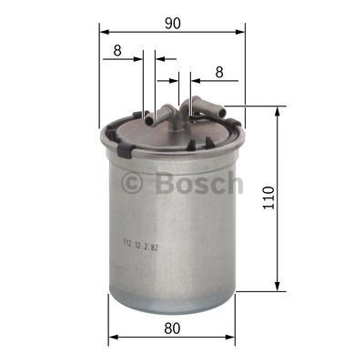 Filtr paliwa Bosch 0450906500 cena, od 15,57 USD