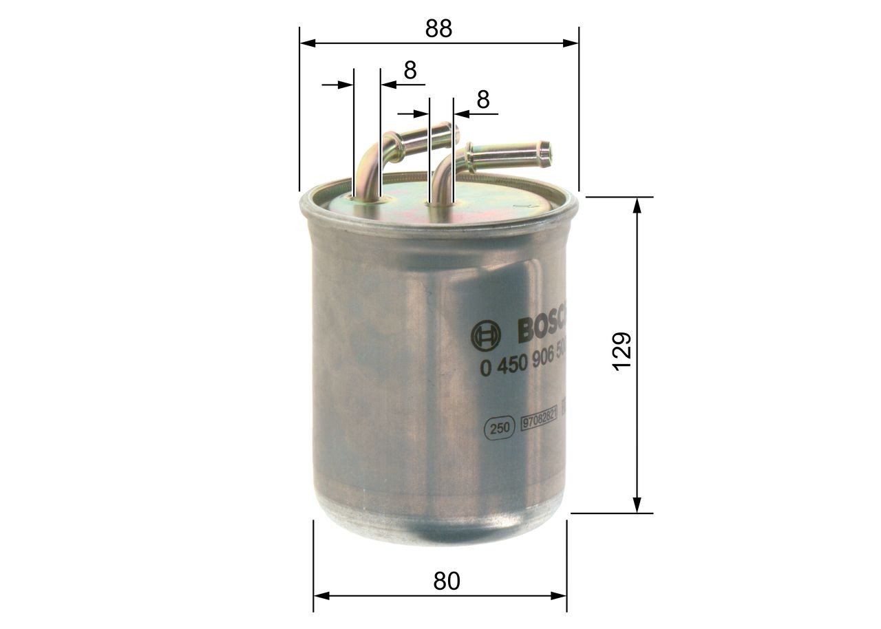 0450906500 Bosch Filtr paliwa