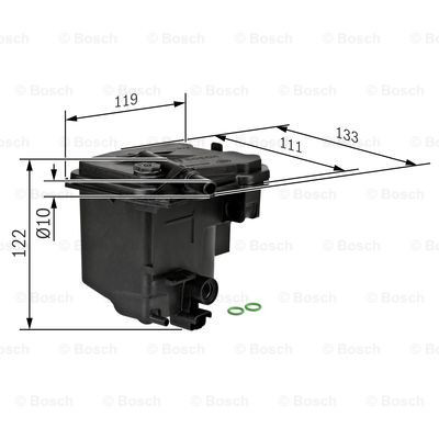 Filtr paliwa 0450907006 Bosch