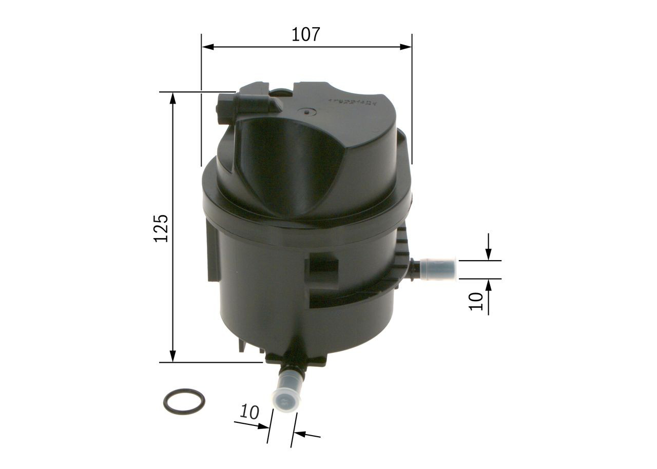 Filtr paliwa Bosch 0450907007 cena, od 36,65 USD