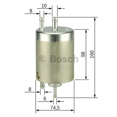Filtr paliwa 0450915003 Bosch