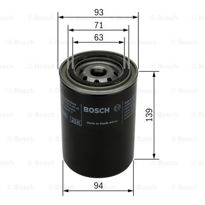 Filtr oleju 0451103238 Bosch