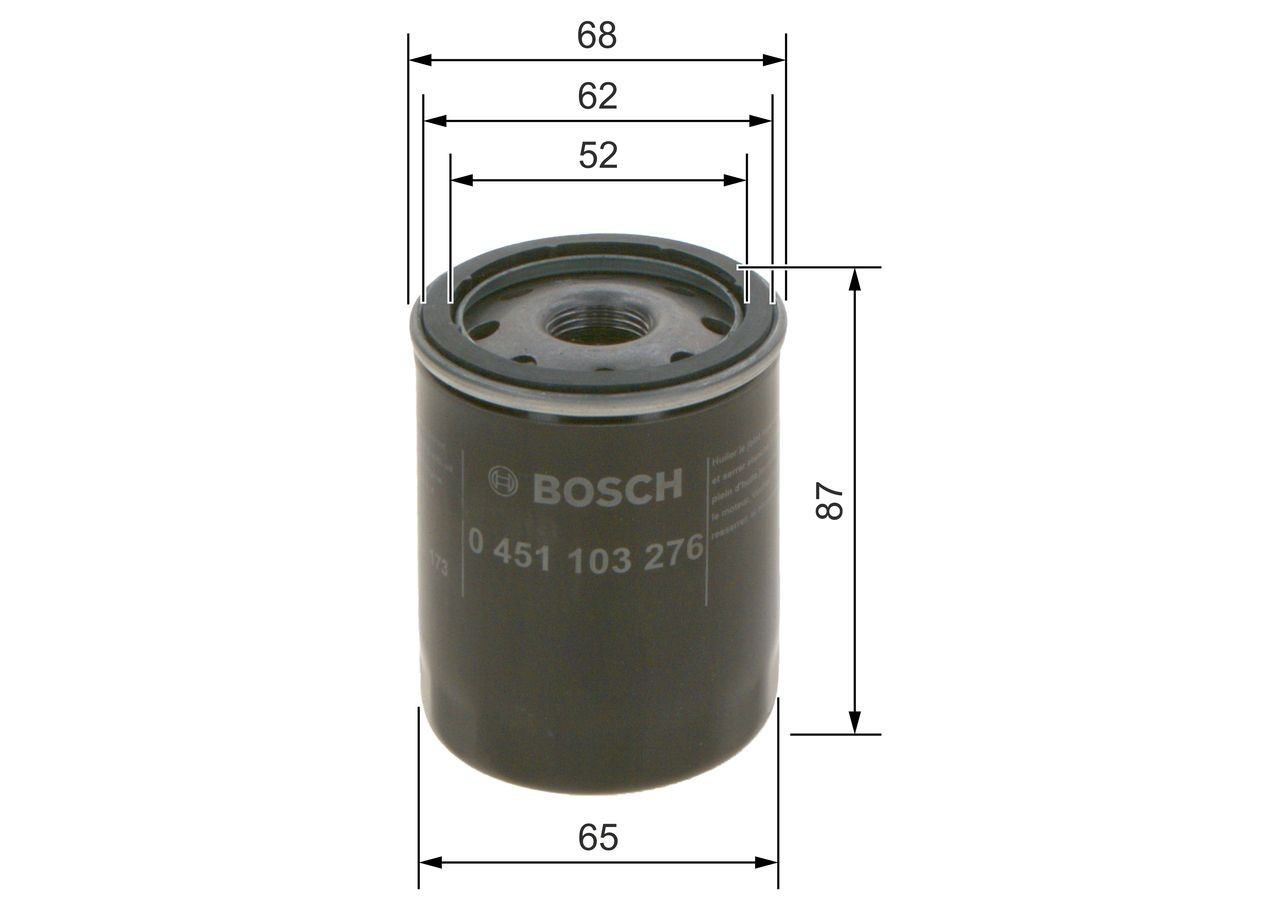 Filtr oleju 0451103276 Bosch