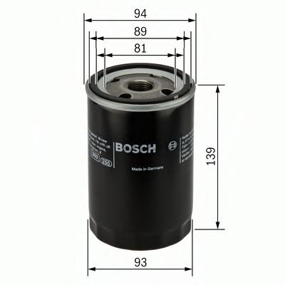Filtr oleju 0451104064 Bosch