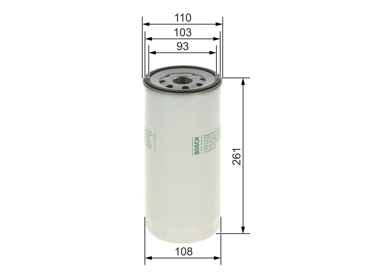 Filtr oleju 0451403077 Bosch