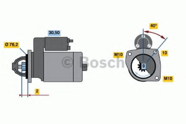 0986016660 Bosch