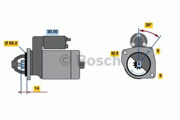 0986017030 Bosch