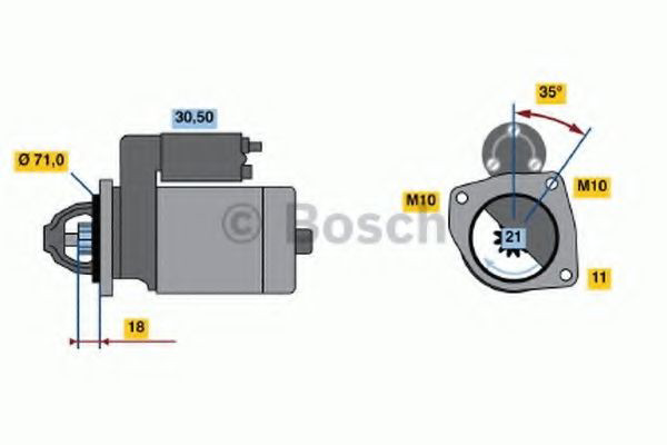 0986017530 Bosch