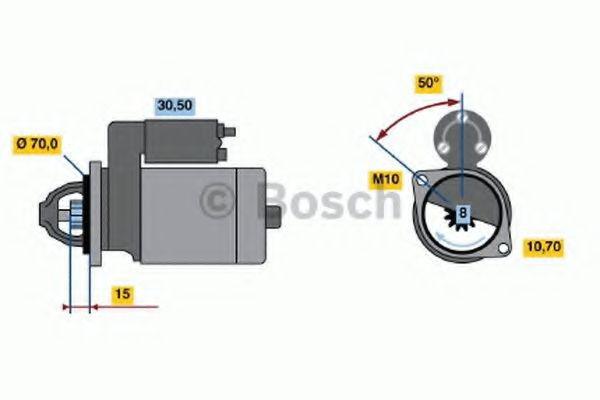 0986017661 Bosch