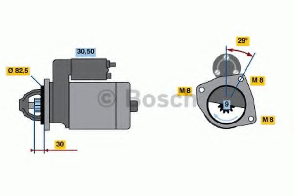0986018950 Bosch