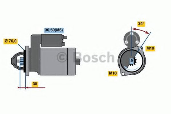 0986020350 Bosch