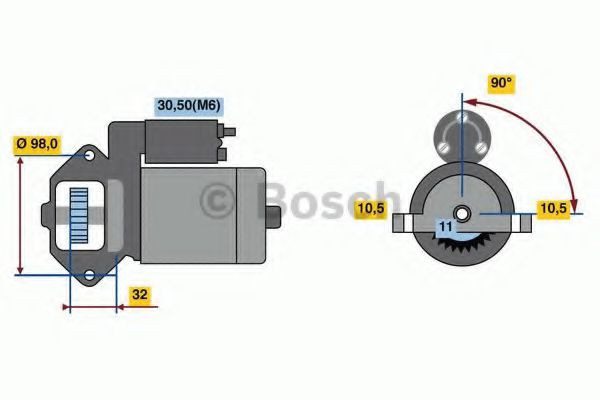 0986023570 Bosch