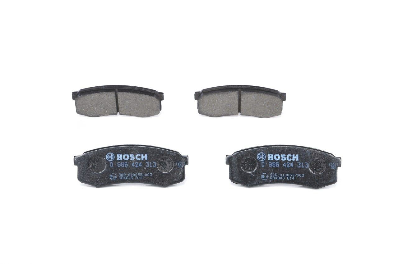 0986424313 Bosch Okładziny (klocki) do hamulców tarczowych tylne