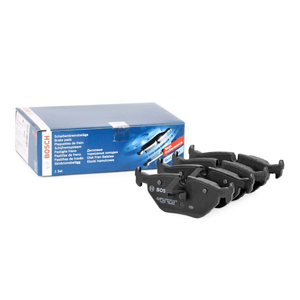0986424484 Bosch Okładziny (klocki) do hamulców tarczowych tylne