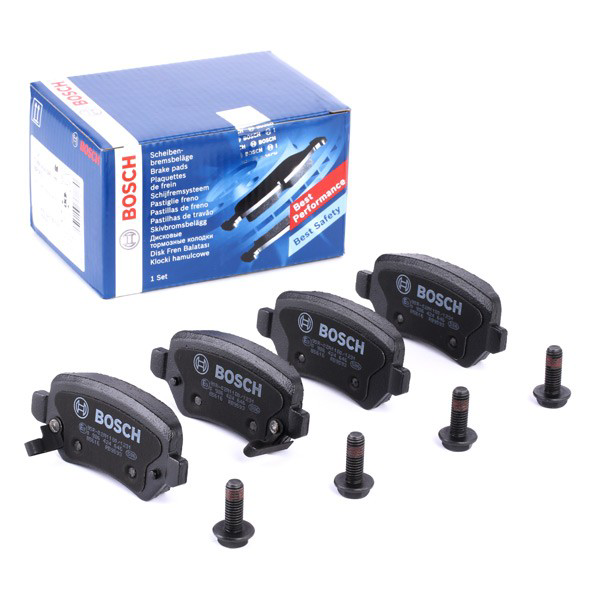 Okładziny (klocki) do hamulców tarczowych tylne 0986424646 Bosch