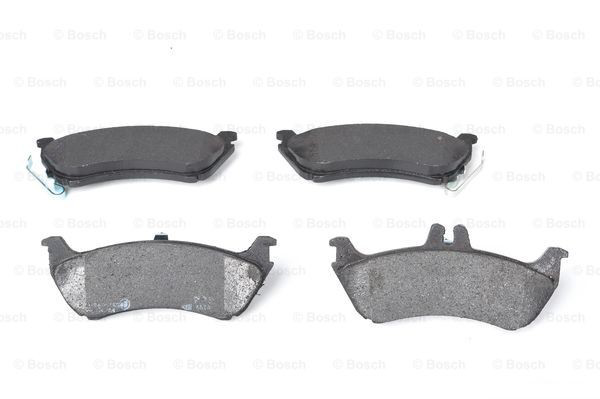 0986424708 Bosch Okładziny (klocki) do hamulców tarczowych tylne