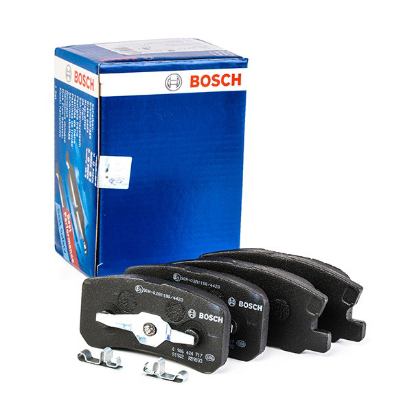 Do koszyka 0986424717 Bosch Okładziny (klocki) do hamulców tarczowych tylne