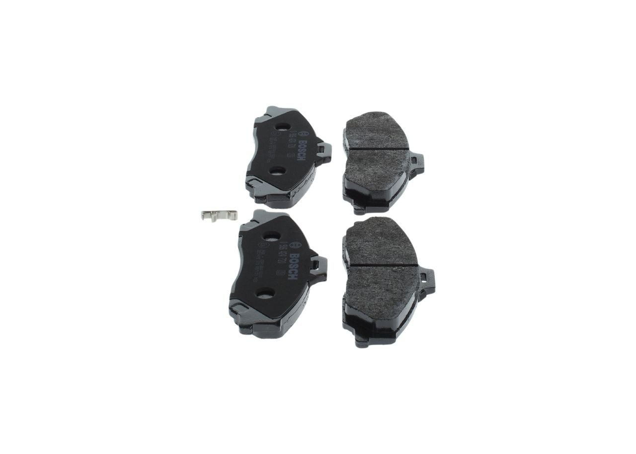 Do koszyka 0986424720 Bosch Klocki hamulcowe przednie tarczowe
