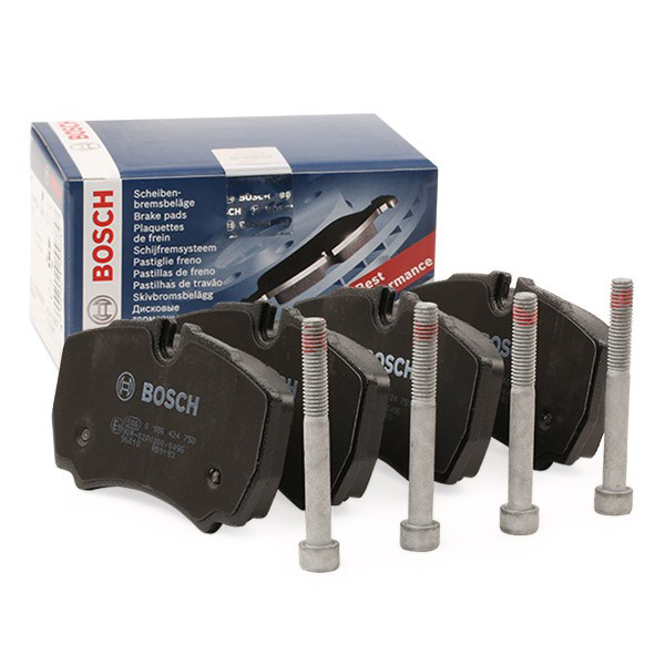 Okładziny (klocki) do hamulców tarczowych tylne 0986424750 Bosch