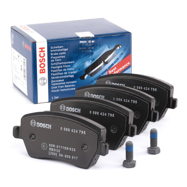 Klocki hamulcowe przednie tarczowe 0986424795 Bosch