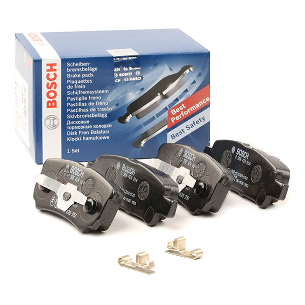 0986424814 Bosch Okładziny (klocki) do hamulców tarczowych tylne