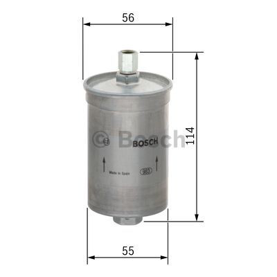 Filtr paliwa Bosch 0986450119 cena, od 7,68 USD
