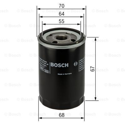 Filtr oleju 0986452058 Bosch