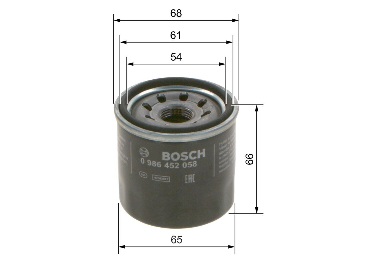 Filtr oleju Bosch 0986452058
