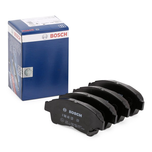 Klocki hamulcowe przednie tarczowe Bosch 0986461123 cena, od 23,92 USD