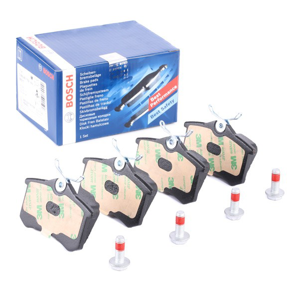 Okładziny (klocki) do hamulców tarczowych tylne 0986461769 Bosch