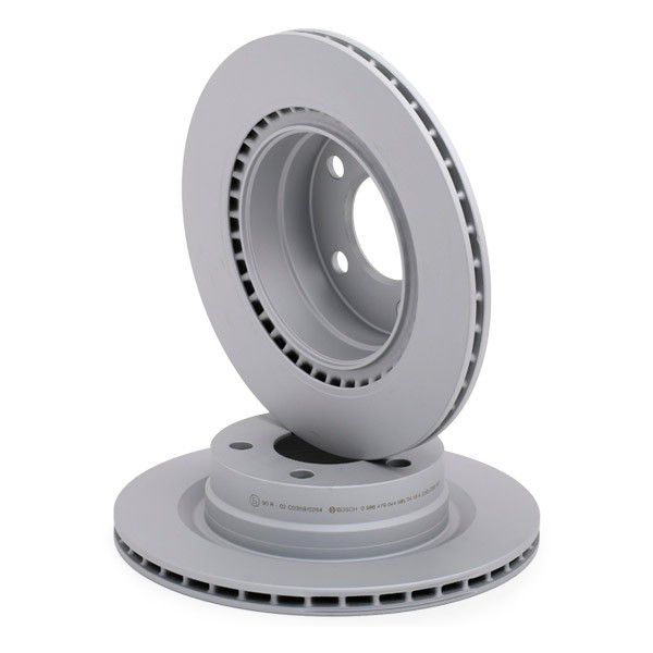 0986479044 Bosch Tarcza hamulcowa tylna