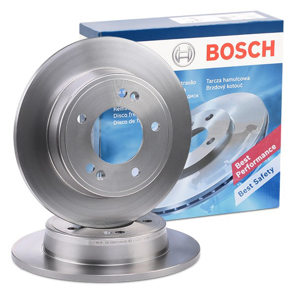 Do koszyka 0986479052 Bosch Tarcza hamulcowa tylna
