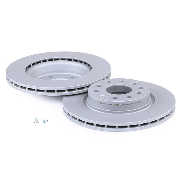 0986479098 Bosch Tarcza hamulcowa przednia