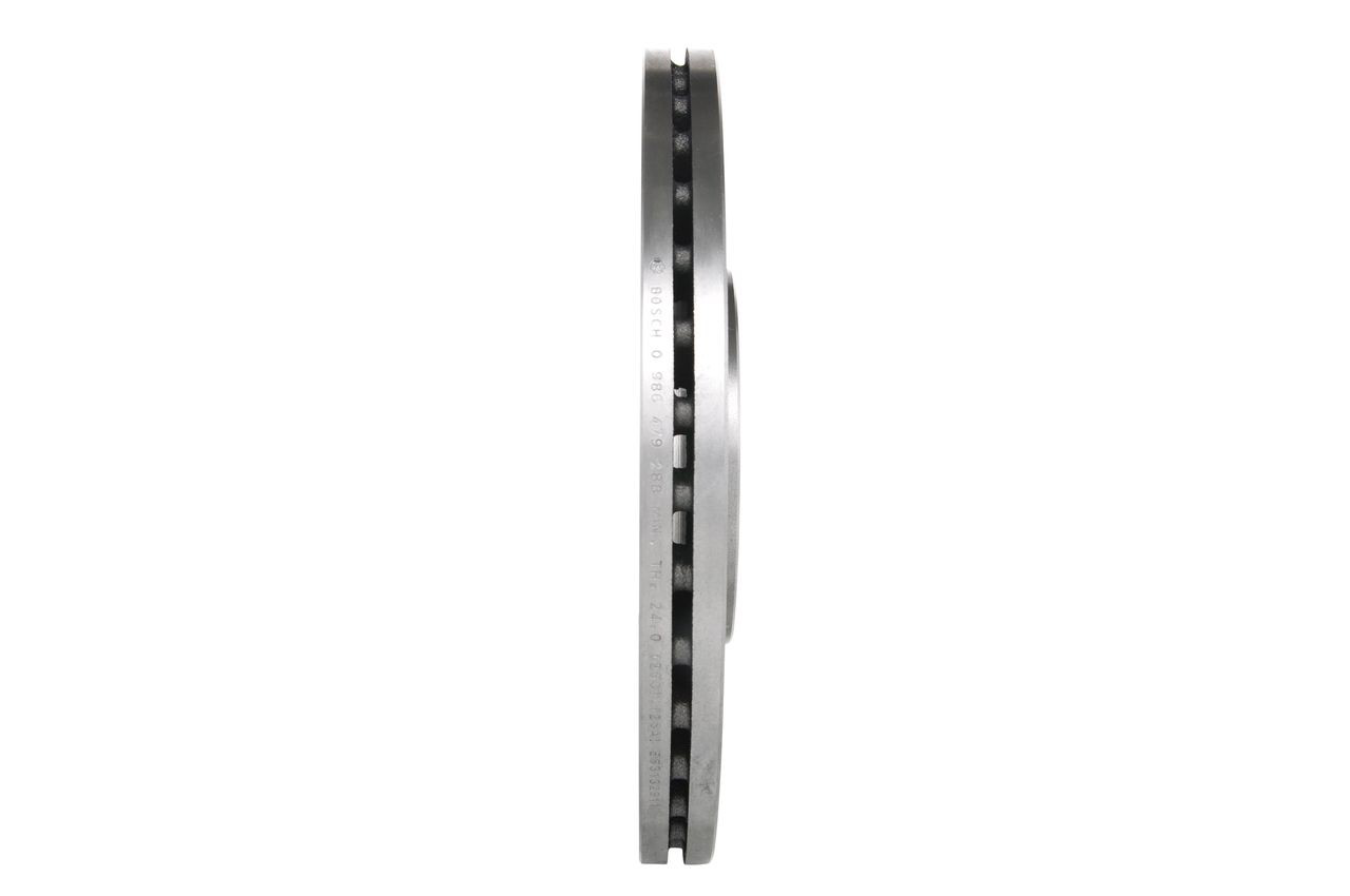 Do koszyka 0986479288 Bosch Tarcza hamulcowa przednia