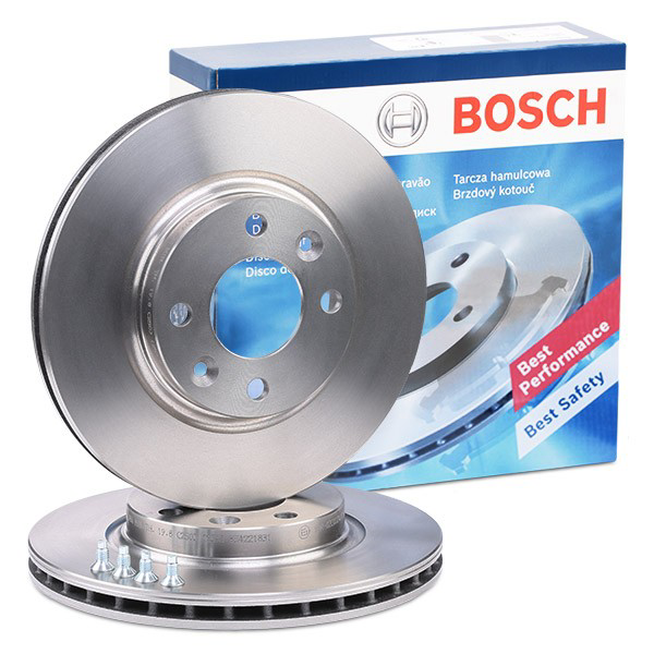 Do koszyka 0986479A86 Bosch Tarcza hamulcowa przednia