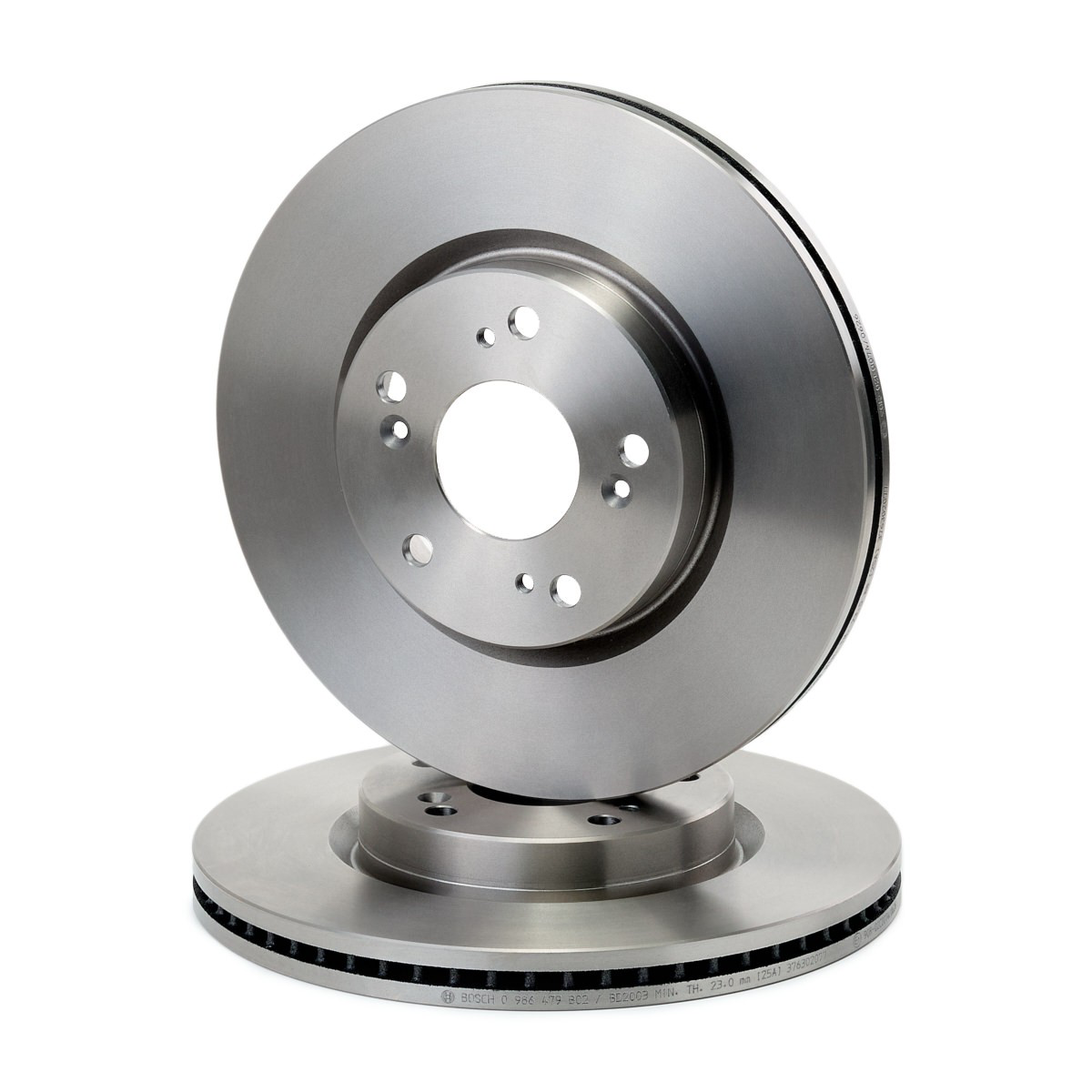 0986479B02 Bosch Tarcza hamulcowa przednia
