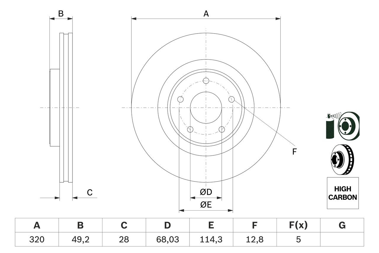 0986479F33 Bosch